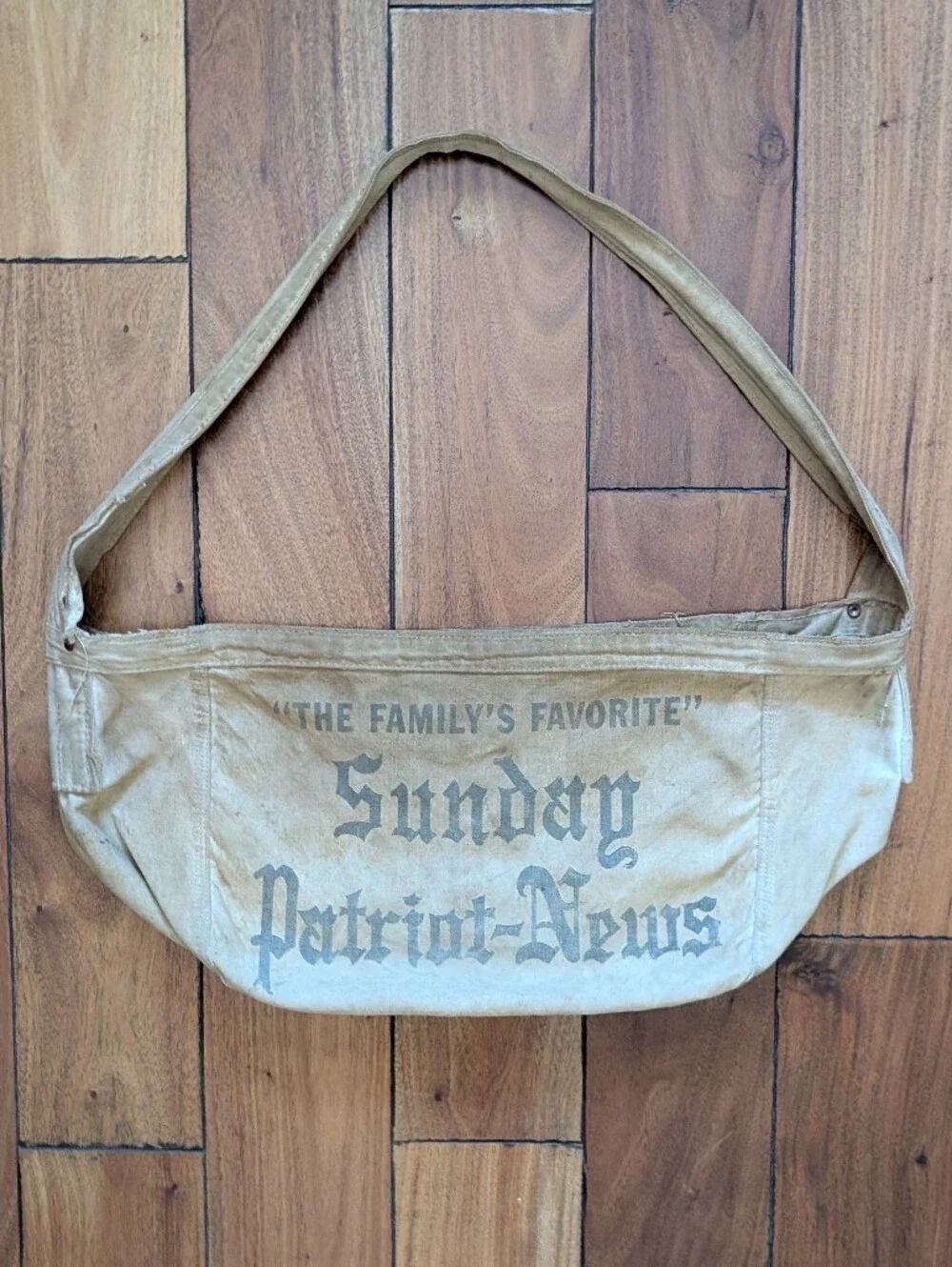 Sunday News Vintage Newspaper Bag (OS)